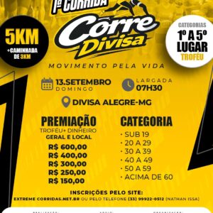 1° CORRIDA DO CORRE DIVISA